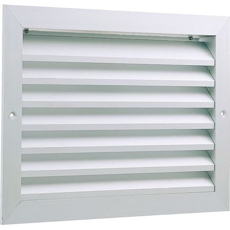 Gae25 400X400 Grille Exterieure Aluminium ATLANTIC 528548