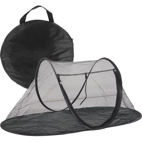 Tente pour Chat D'extérieur, Parc Portable pour Animaux de Compagnie avec Sac de Transport, Tente d'exercice Pliable pour Animaux de Compagnie, Cage de Parc en Respirante (1/5)