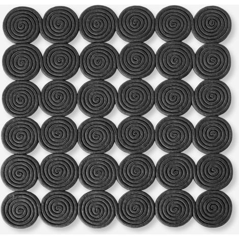 ALFOMBRA EXTERIOR GRIS OSCURO 58X58CM (1/2)