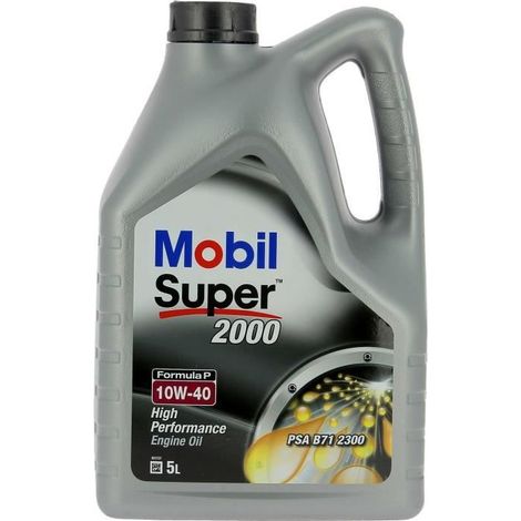 Motorölkanister - MOBIL - S2000 10W40 Formula-P - 5 L - 4 Jahreszeiten (1/3)