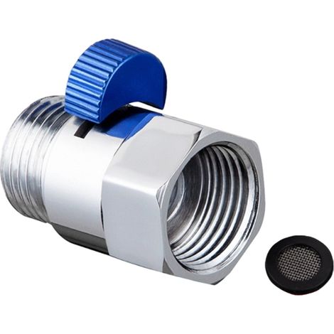 1/2-Zoll-Metall-Absperrventile für Duschen, Eck-Ersatzteile, wasserbeständig. – AquaForge
