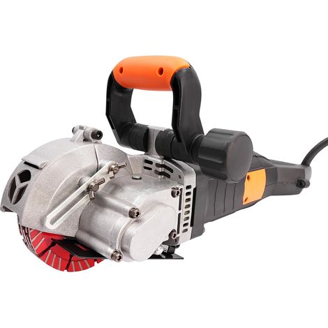 Scie à béton, Profondeur de coupe 40mm, Puissance 4800W, Tension 220V, Vitesse à vide 5000tr/min, Fréquence 50Hz (1/5)