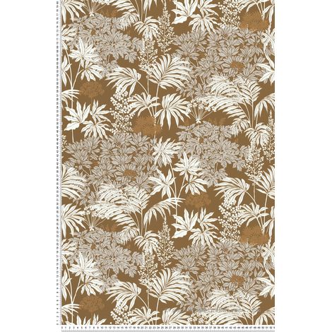 Papier peint Jungle Marron Les Essentiels Lutèce (1/2)
