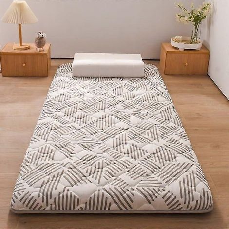 Matelas futon épais et rembourré, utilisable toute l'année, pour dortoirs, camping, chambres et salons, 150x200 cm ou 180x200 cm