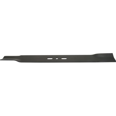 Lame universelle droite standard soufflante pour tondeuse - L: 500mm, alésage:10mm, entraxe: 46/78mm.