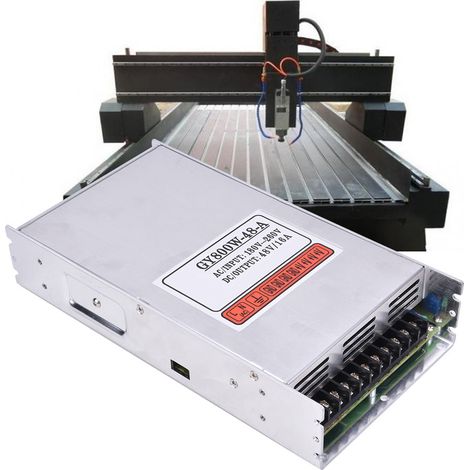 Alimentation à découpage GY800W-48-A pour machine à graver, 800 W - 48 V, 16 A (1/4)