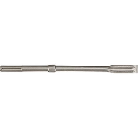 Burin plat professionnel premium SDS-max longueur totale 400mm largeur 25mm METABO