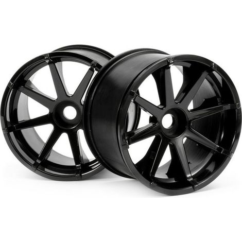 BLAST WHEEL BLACK (115X70MM 7 INCH/2PCS