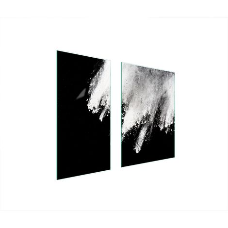 PLAQUE DE PROTECTION EN VERRE 75x52 EXPLOSION (1/5)