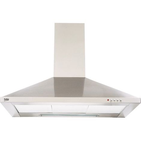 cappa da parete decorativa 90cm 400m3/h - CWB9441XNH INOX - Beko