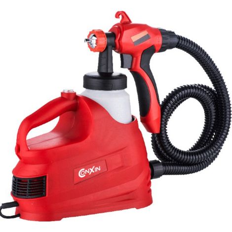 Pistolet à peinture électrique haute puissance à système séparé, pistolet léger avec capacité professionnelle pour murs et plafonds (1/4)