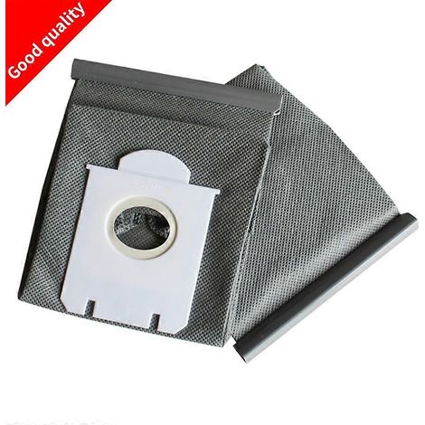 Lot de 2 sacs aspirateur avec filtre HEPA, sacs à poussière de rechange pour Philips FC8202, FC8204, FC8206 et FC8208. (1/2)