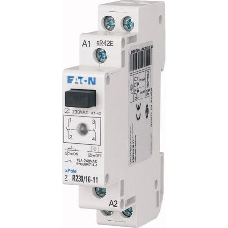 Relais dinstallation Eaton Z-R230/16-20 ICS-R16A230B200 Tension nominale: 230 V, 240 V Courant de commutation (max.): 1 (1/3)