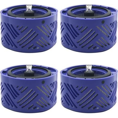 Filtro De Aspiradora, 4 Piezas De Repuesto Para Postfiltro Para Accesorios De Aspiradora Dyson V6