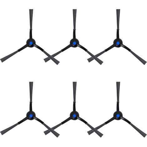 Cepillo lateral para aspiradora Ecovacs Deebot T50 Pro Omni/T50 Max PRO OMNI/T50 Omni/X8 PRO OMNI/X8 Omni - Pieza de repuesto - 6 cepillos laterales (1/5)