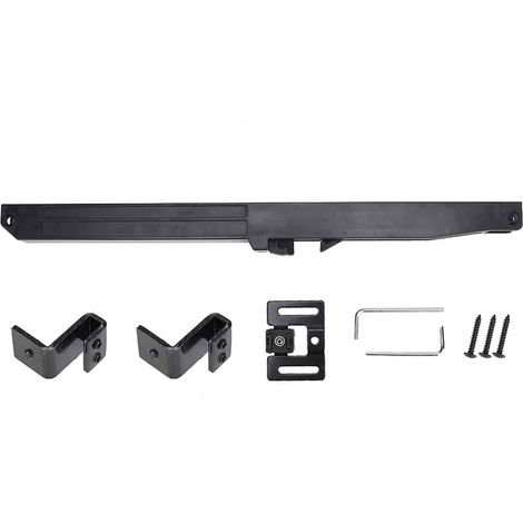 Amortiguador Para Puerta Corredera - Para Puertas De Granja Montadas O De Caída - Cierre Suave Y Silencioso - Kit Completo ×1 (1/5)