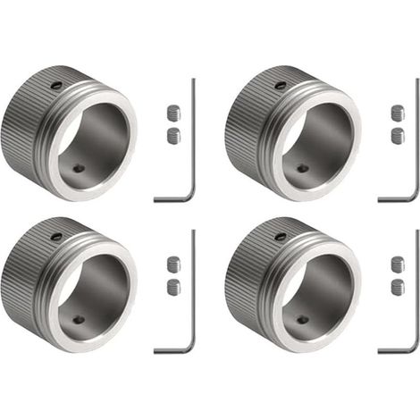 Edelstahl M30 x 1,5 Heizventiladapter Mit Thermostatkopf Zentralheizungsventil Umbausatz Thermostatventiladapter M30 Fassung (4) (1/5)