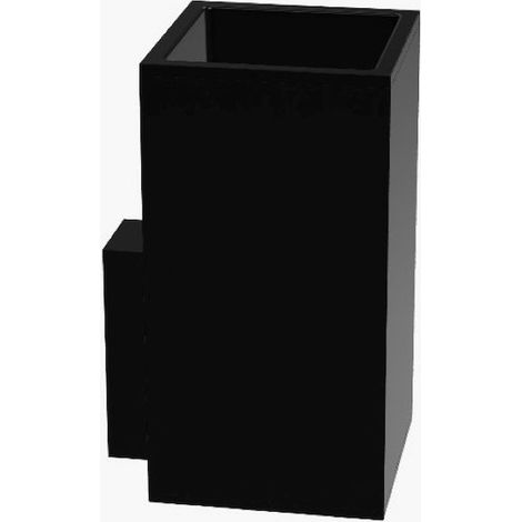Colombo Design Miniq porta bicchiere a parete nero opaco codice prod: B50020NM