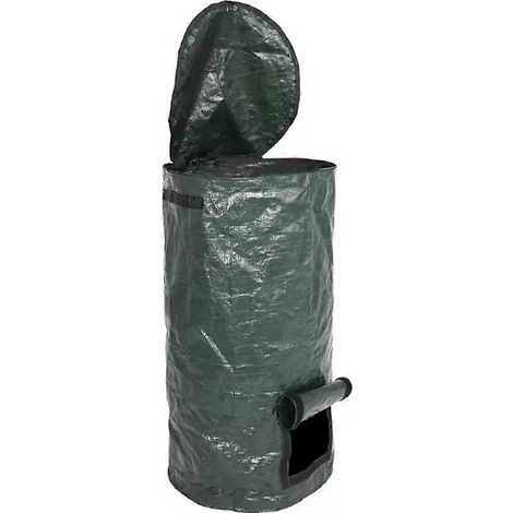 Sac à compost pour feuilles mortes, sac à déchets de jardin, couvercle pour bac à compost de cuisine, conteneur de jardinage polyvalent