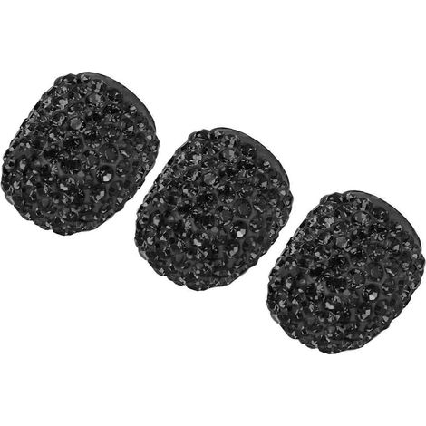 bouchons de valve pour pneus de voiture, faits à la main avec des strass scintillants, attrayants et universellement applicables pour les modifications. (1/5)