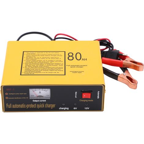 120W MF-1 Intelligentes Autobatterieladegerät AC250V Netzteil Intelligentes Impulsreparatur-Netzteil für Kinder-Elektroautos und -Motorräder (EU-Stecker). (1/5)