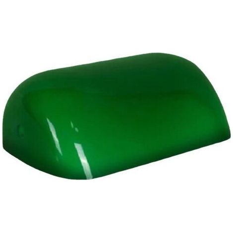 Abat-jour,Remplacement Glass Bankers Couverture de l'abat-jour pour lampe de bureau (vert) (1/4)