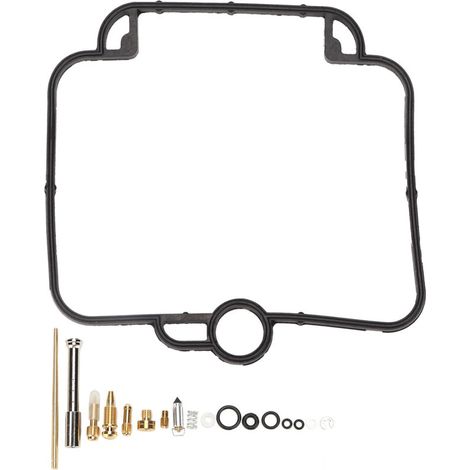 aqxreight Carbohydrate Rebuilding Kit, 18pcs Motorcycle Repair Kit Replacement for DR650 DR650SE DR 650 650SE 1992-1995, made of Premium Rubber and Metal Material, one. (1/5)