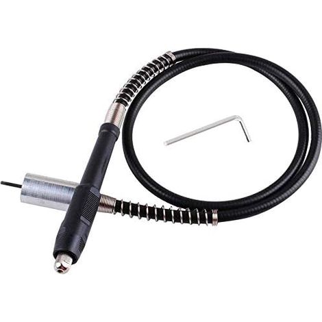 Lntyq Axe Flexible Multifonctionnel Compatible avec Dre-Mel Wen Roybi Perceuse Outil Rotatif pour Meuleuse Électrique Mandrin Sans Clé par Poweka (1/5)