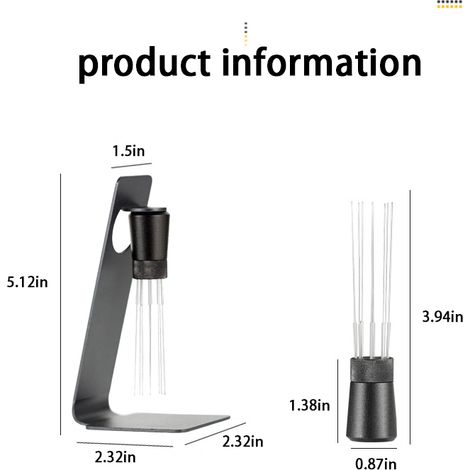 Outil de distribution espresso avec aiguilles amovibles (1/4)