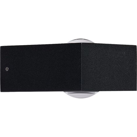 Applique ZERA noir 4000K 250lm 3W IP65 éclairage haut et bas - EUROPOLE - 37902 (1/4)