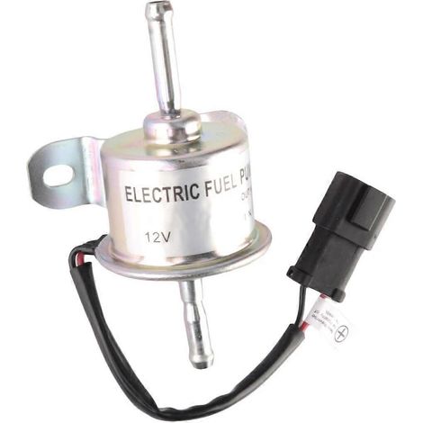 Pompe d'alimentation en carburant 12 V 129612-52100 compatible avec les mini-pelles Yanmar 4TNV88 et 3TNV88-NHB, les mini-pelles Hitachi ZX30U-2 et ZX35U-2, et les compresseurs à vis Airman. (1/5)