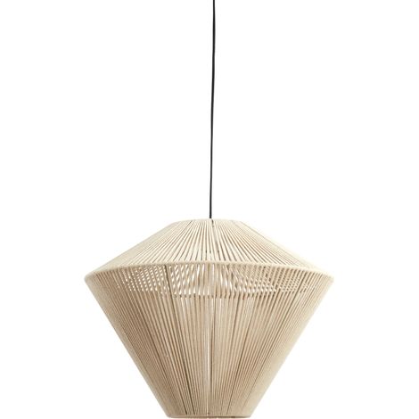 Light & Living - suspension - Felida - beige - coton - Ø 53cm - (1/4)