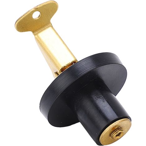 Bouchon de vidange à compression 19mm en laiton, vis avec joint caoutchouc, accessoire bateau yacht marine, diamètre 1/2 pouce (1/5)