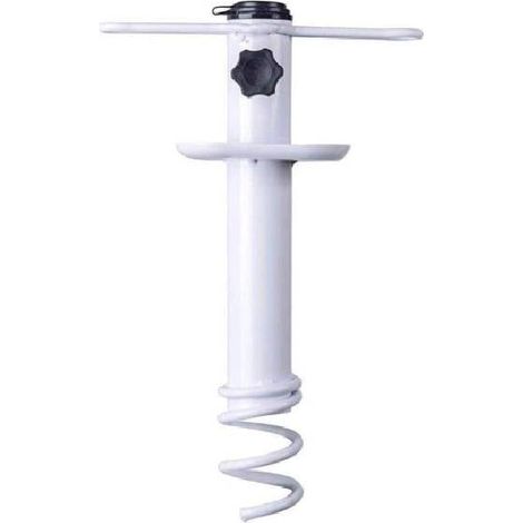 Beach Umbrella Sand Anchor Base Outdoor Camping Spiral Auger Holder Heavy Duty Storage Rack for Patio Home Garden
