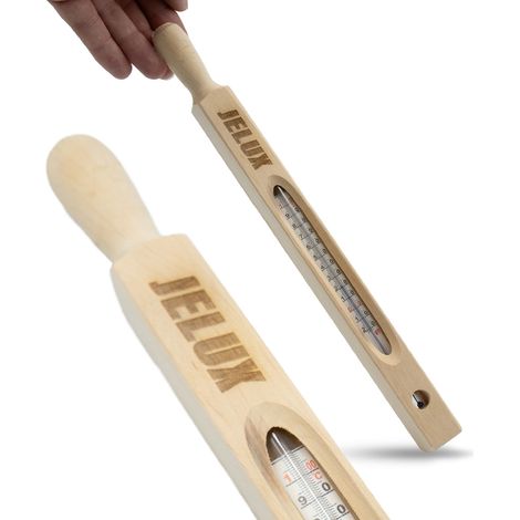 Termometro da cucina in custodia di legno
