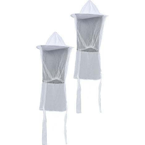 Lot de 2 chapeaux de protection pour apiculteurs, avec maille respirante, pour pêcheurs, chasseurs, randonneurs et campeurs. (1/5)
