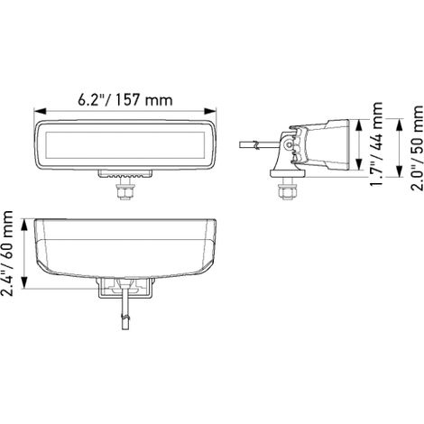 Projecteur longue portée Hella 1FB 358 176-211 SP1068197