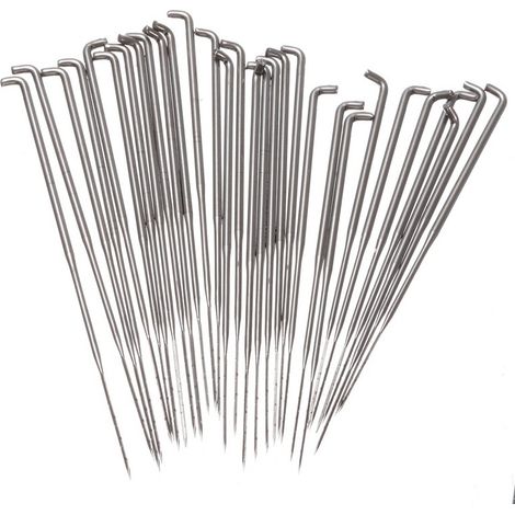 Set of 30 mixed wool knitting needles for embroidery and hand knitting, 75 mm, 85 mm, 90 mm--DTEKGAZ