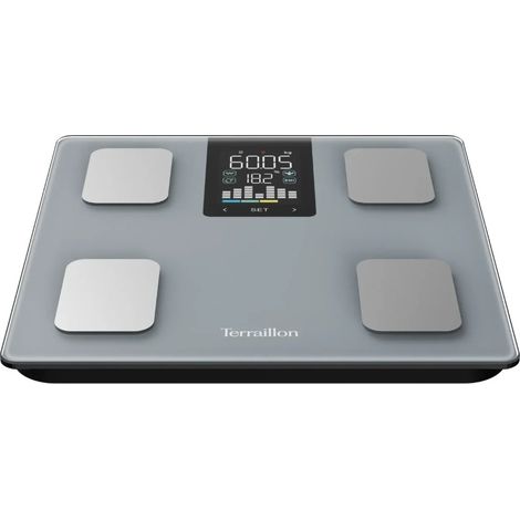 Impédancemètre 180kg/100g gris - Terraillon - EVOFIT (1/4)