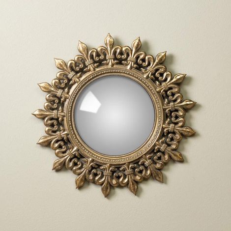 Miroir convexe soleil Antique 35cm (1/2)