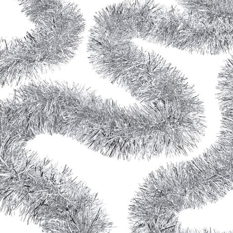 Guirlande En Lame Métallique - 8 M Longueur - 10,2 Cm Largeur - Pour Décoration De Noël Intérieure Et Extérieure - 1 Pièce
