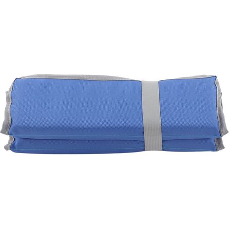 Faltbare, wasserdichte und weiche Bodenmatte für Picknicks, Camping und Strand – Blau