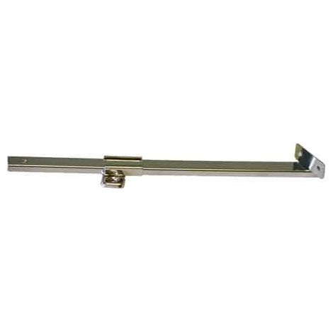 Asta Snodata a Scatto 25 cm Nichelato (1/2)