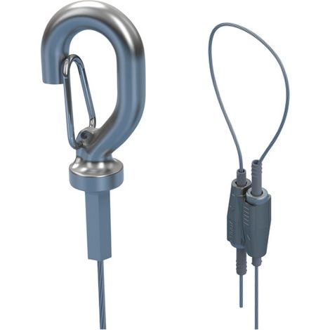Erico Stahlseilsystem D1,5mm, L3m SLK15L3 (1/2)