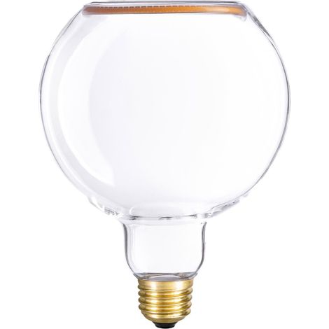 Ampoule LED transparente Ghost Line CRI 90 G125 4,5W 300Lm E27 2200K Dimmable - G05, Neutre (1/5)
