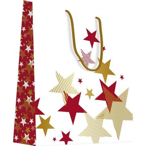 Sacs Cadeaux Noël Or Sacs Cadeaux Noël Motif Or Métallique - Générique