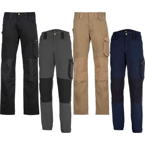 Pantaloni estivi da lavoro Diadora Utility ROCK - M - Grigio