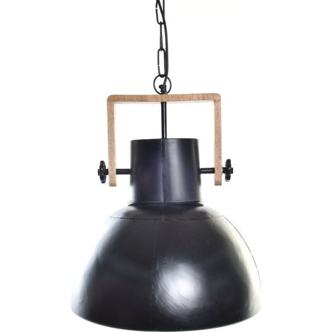 DKD Home Decor Suspension marron noir 40x40x49 cm (1/3)
