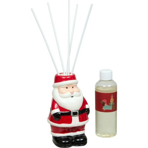 Duftdiffusor aus Keramik in Form eines Weihnachtsmanns, 100 ml - Feeric lights & christmas