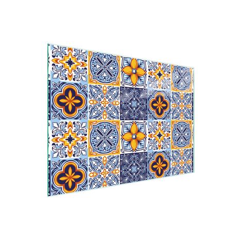 TAGLIERE IN VETRO 30x22 MOSAICO (1/5)